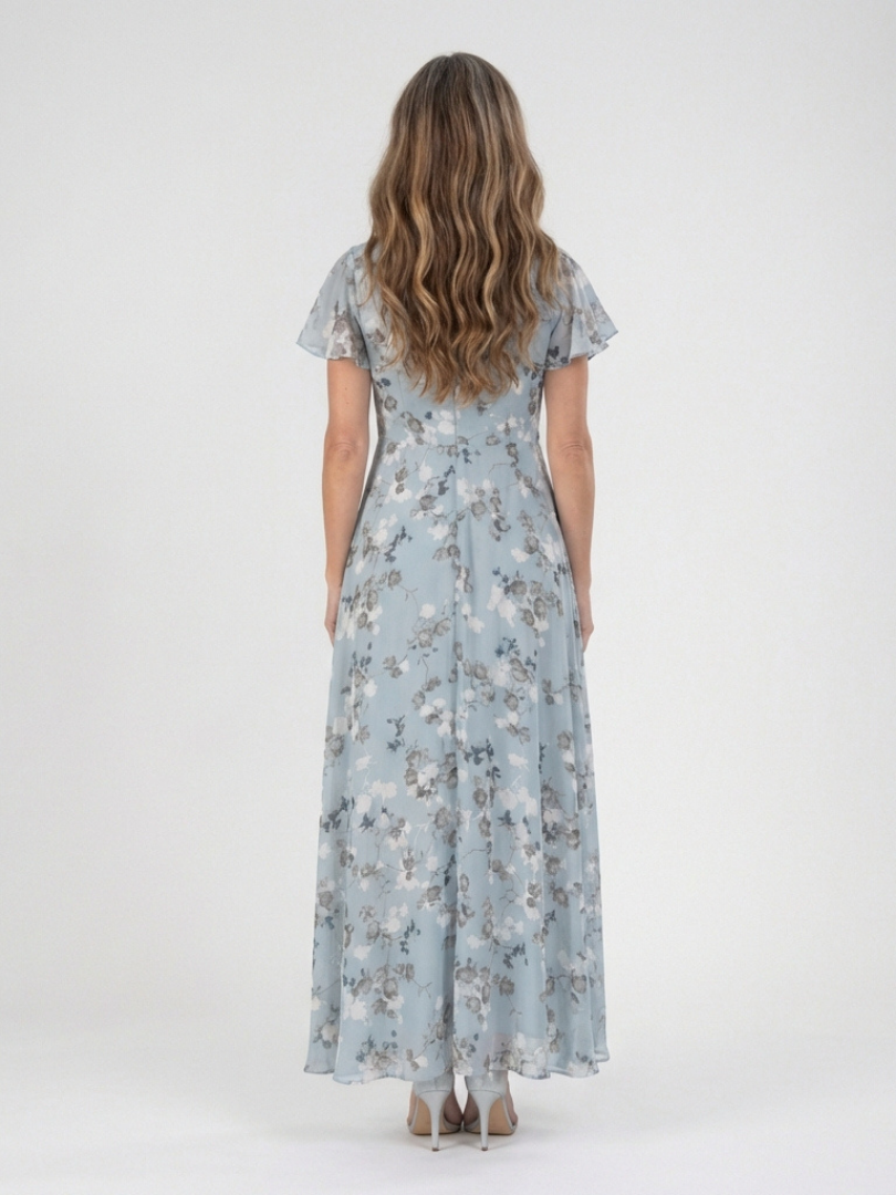 Isabelle | Robe maxi chiffon