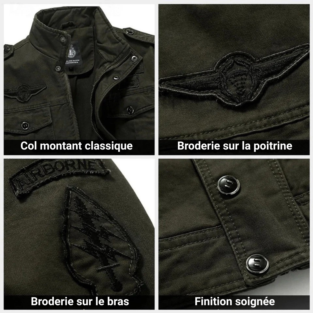 Louis | Veste militaire structurée