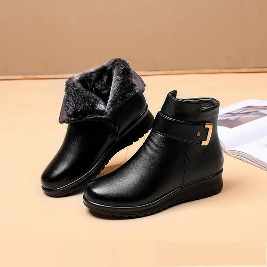 Odile | Bottes en cuir confortables