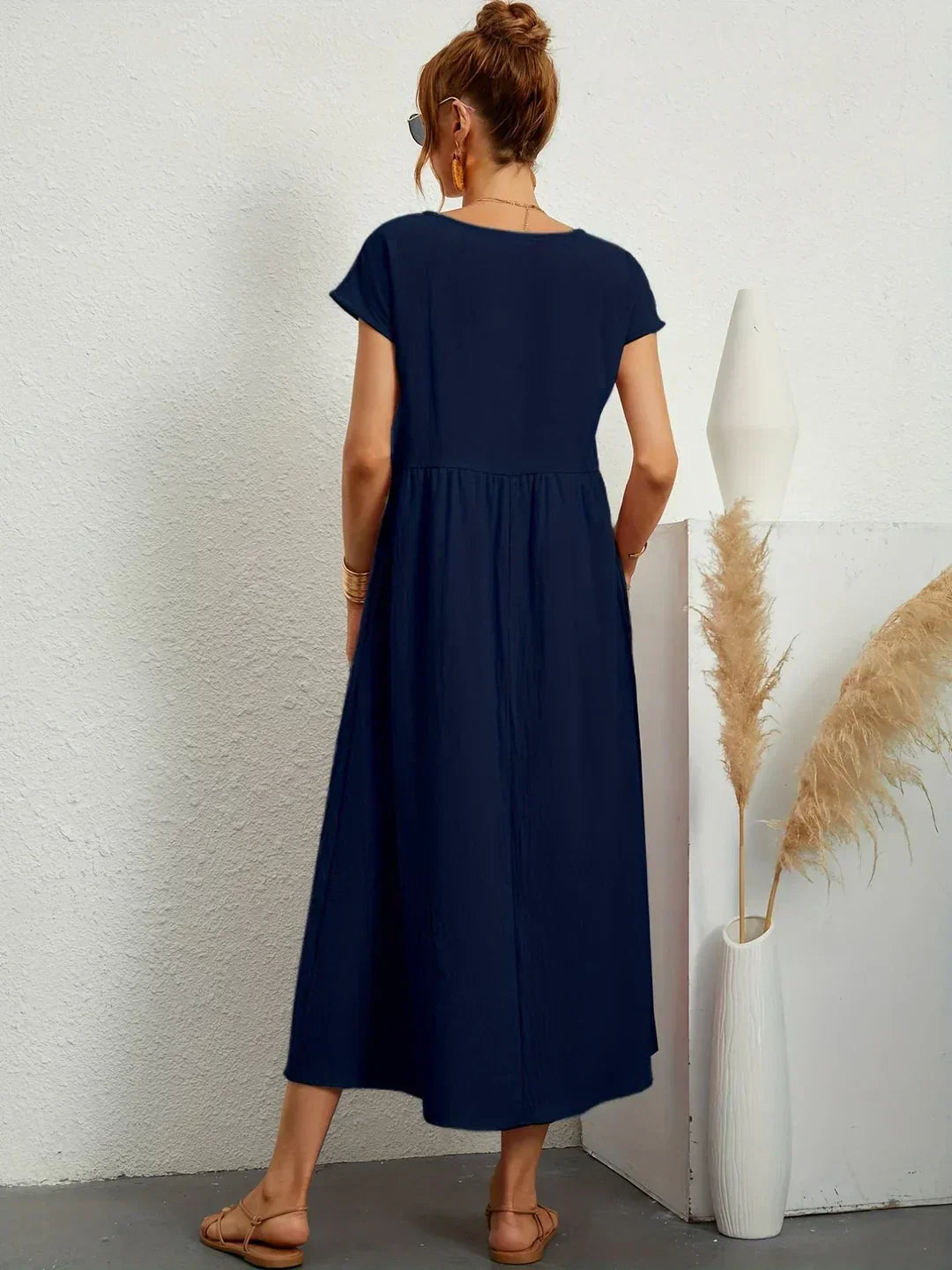 Gabrielle | Robe midi fluide