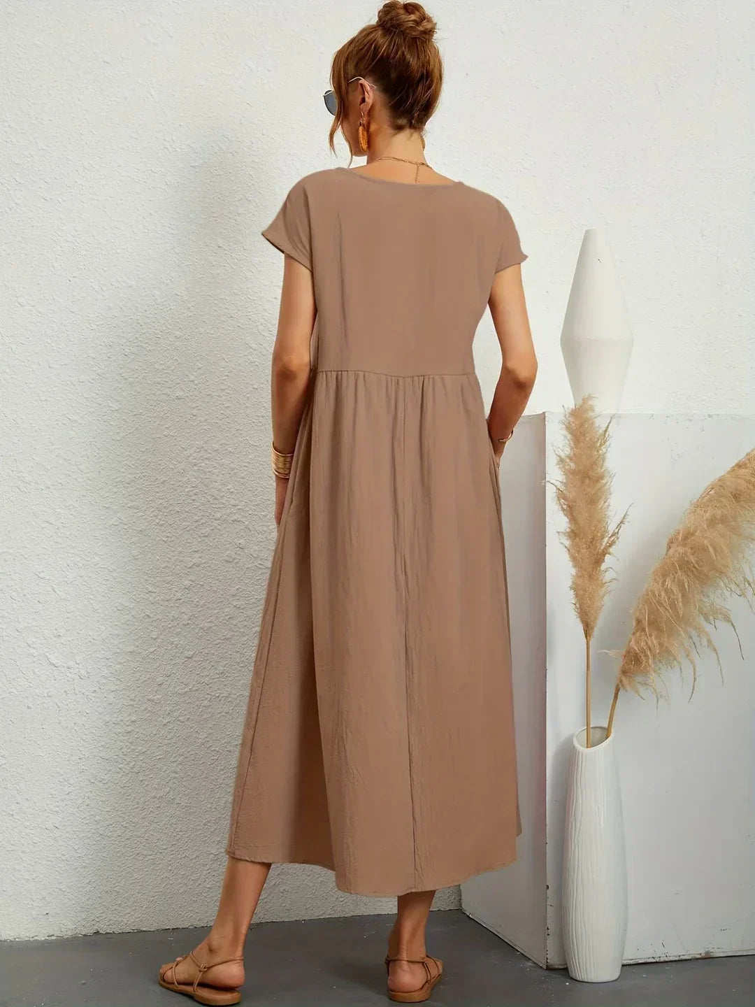 Gabrielle | Robe midi fluide
