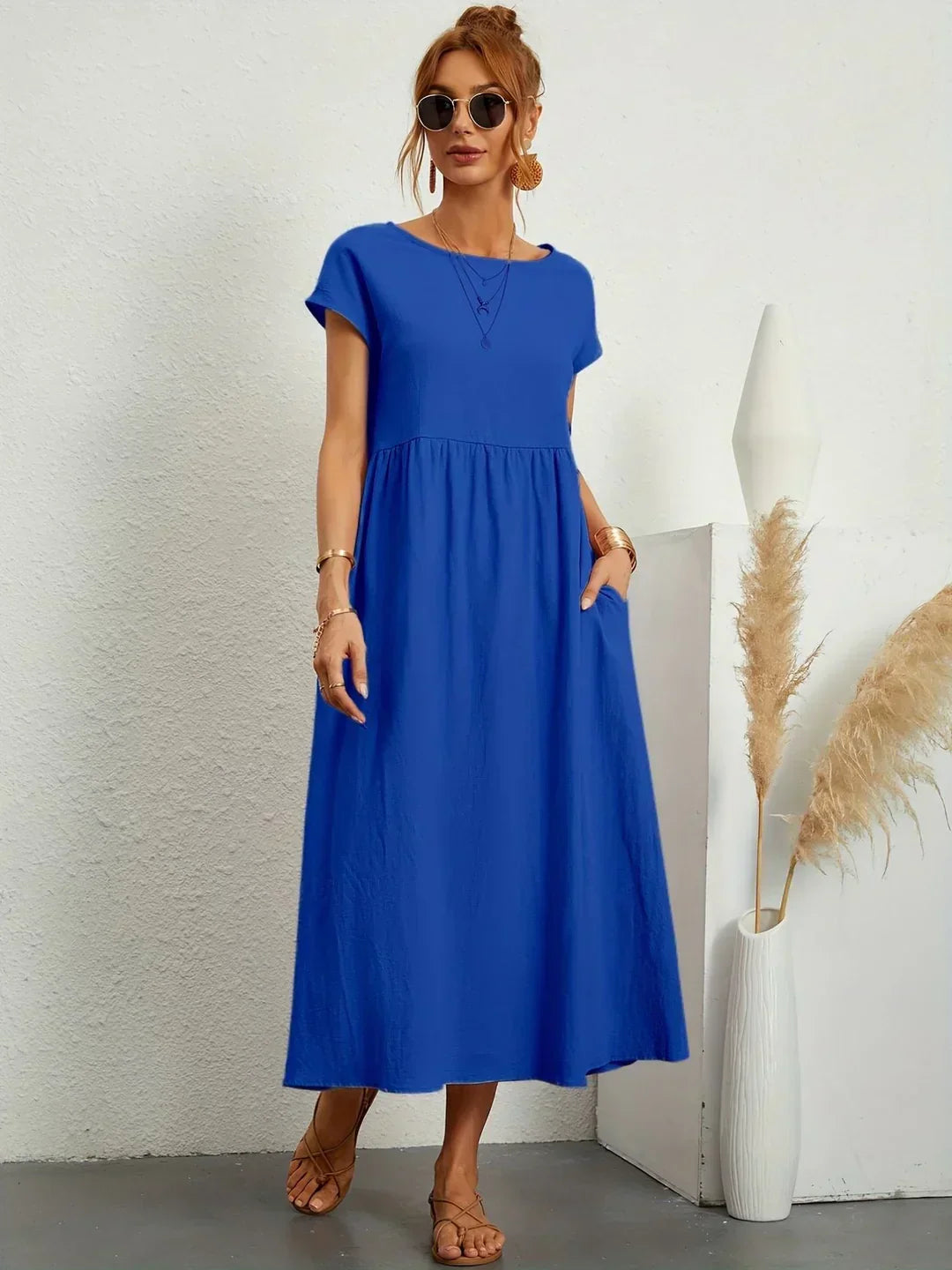 Gabrielle | Robe midi fluide