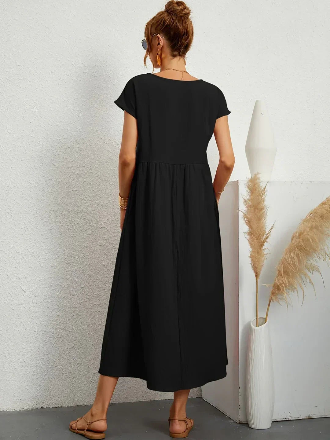 Gabrielle | Robe midi fluide