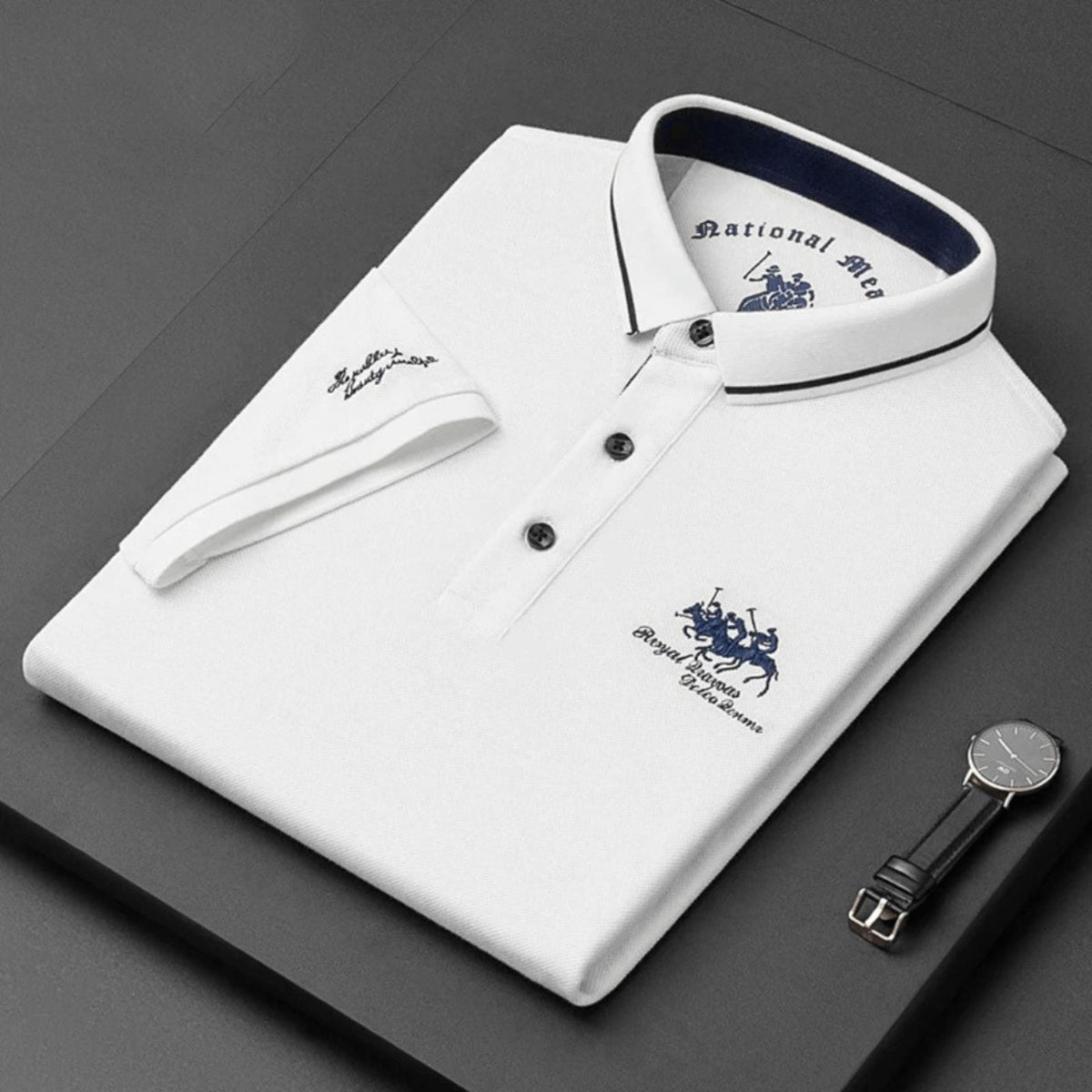 NOREN_NM_Polo_Premium_Blanc