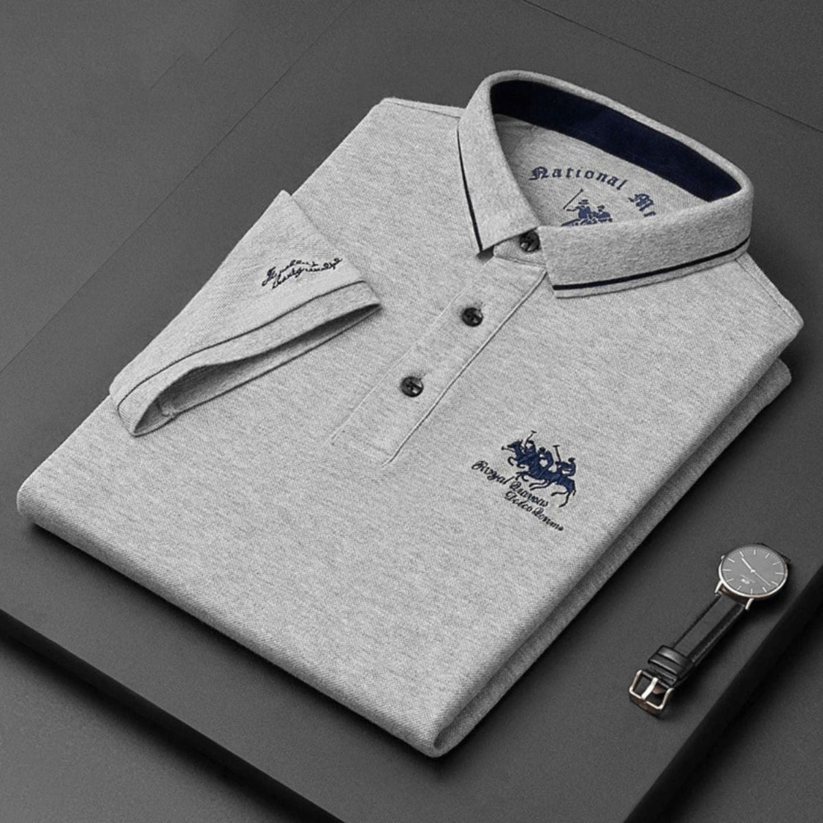NOREN_NM_Polo_Premium_Gris