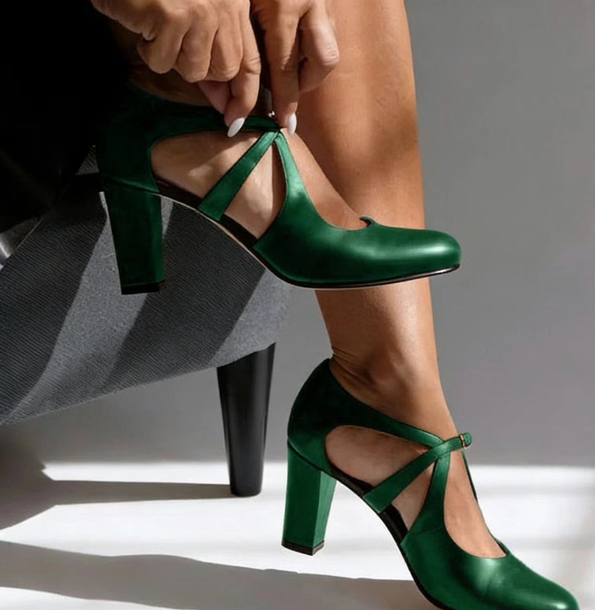 Camille | Talons cuir élégants