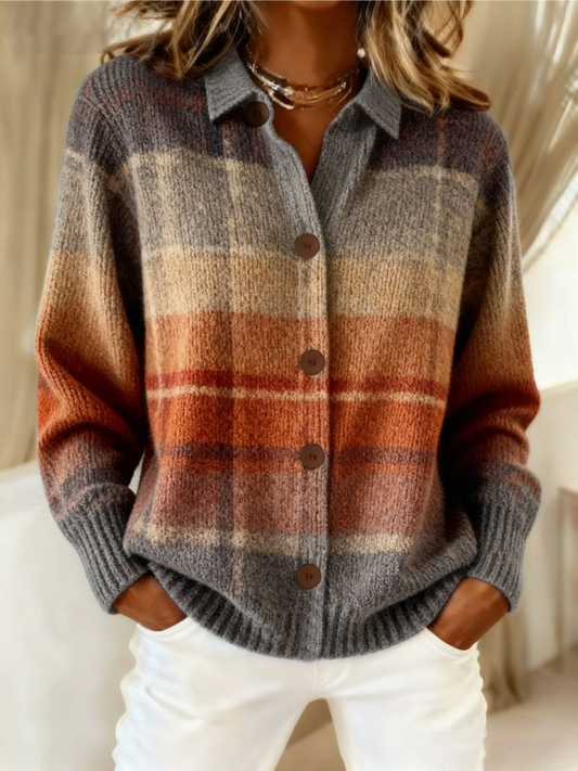 Aurore | Blouse à Carreaux