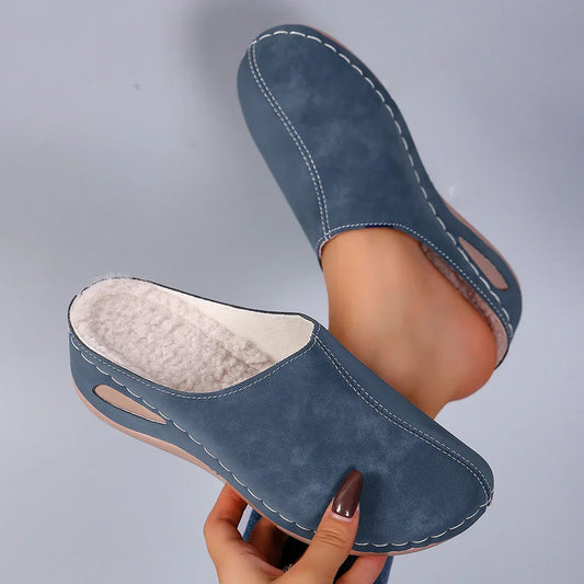 Lorette | Pantoufles orthopédiques chaudes confort quotidien