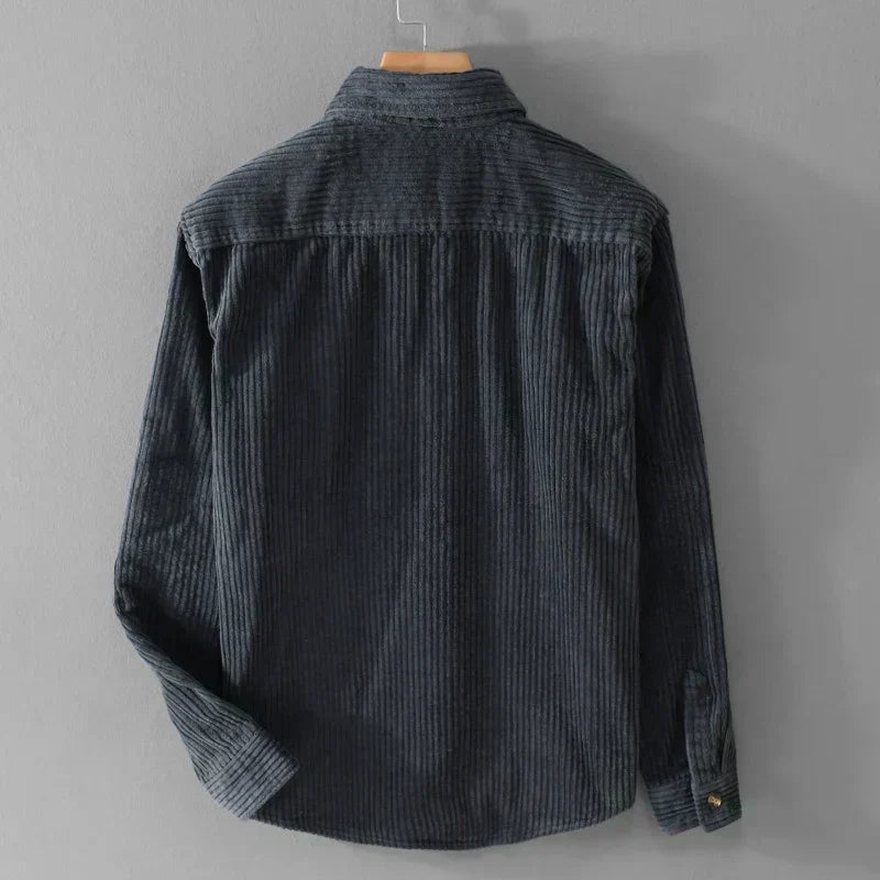 Eiran | Chemise en velours côtelé décontractée