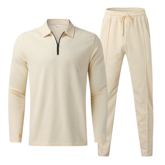 Noé | Ensemble avec sweat à fermeture centrale et pantalons de jogging