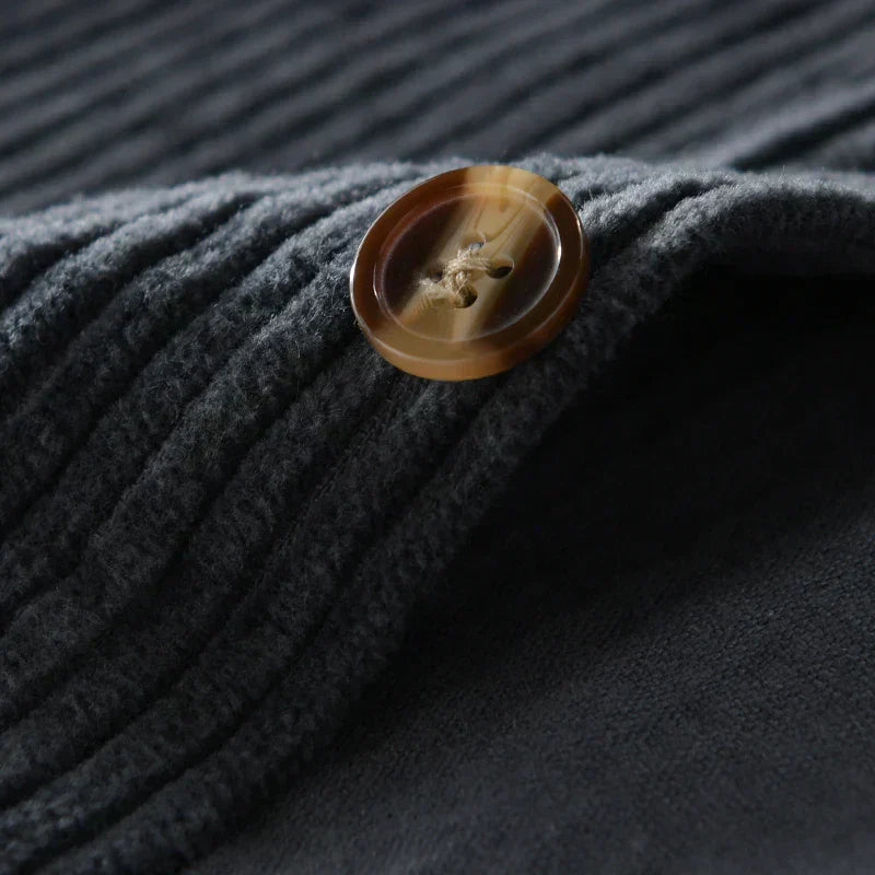 Eiran | Chemise en velours côtelé décontractée