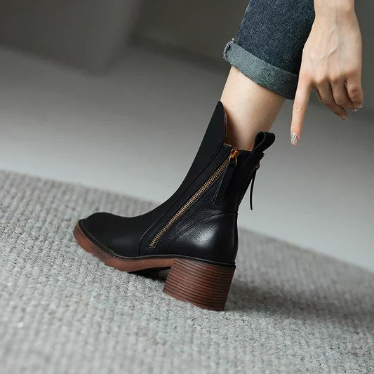 Nina | Bottines épurées