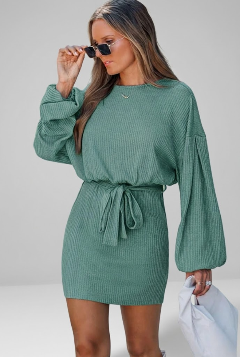 Célestine | Robe fluide élégante coupe A