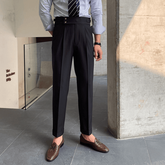Eduard | Pantalons Taille Haute Élégants