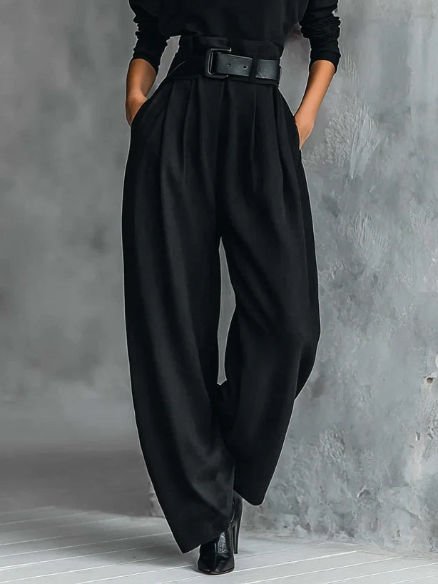 Cyrielle | Ensemble col roulé et pantalon droit