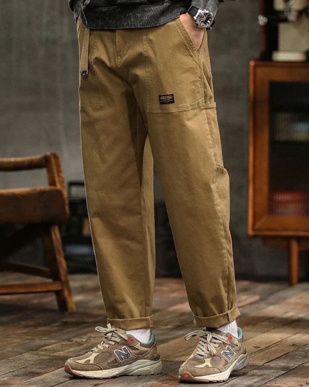 Théodore | Pantalon cargo élégant et confortable pour homme