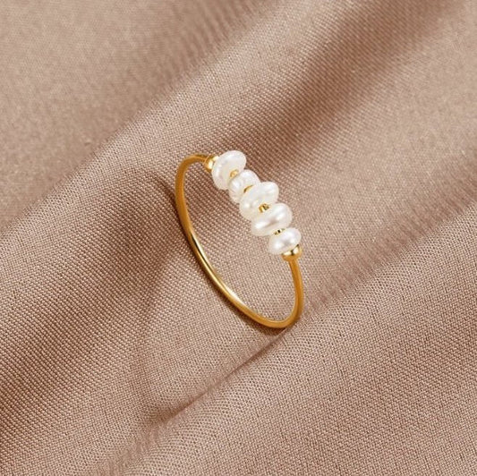 Bague Élégante en Perle d'Eau Douce