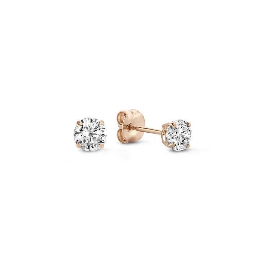 Boucles d'oreilles avec pierre Larmes de Lune