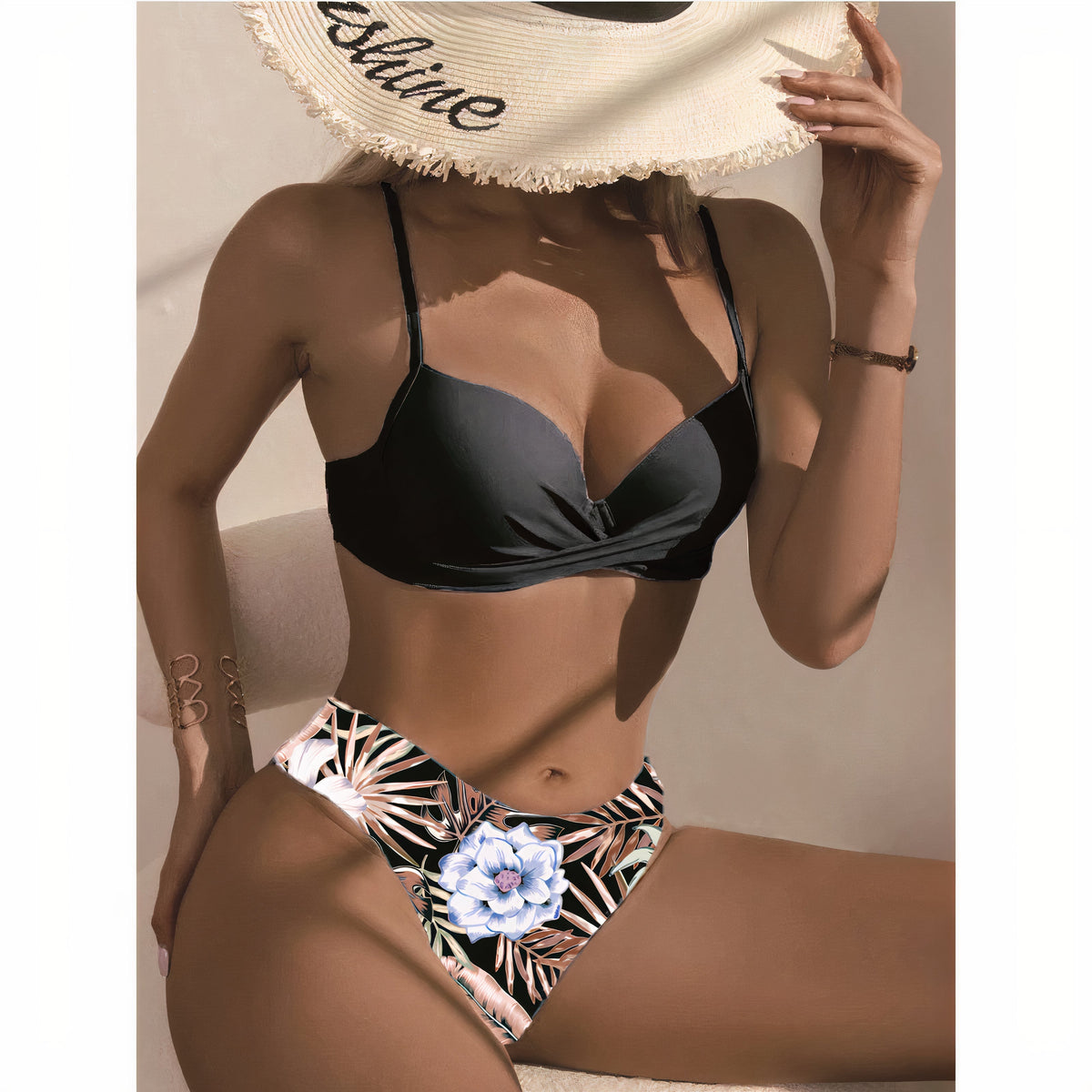 Thea | Bikini floral 3-en-1